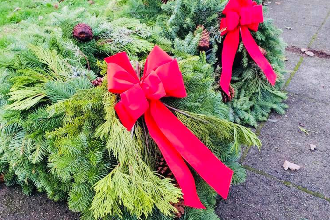 University-Ravenna Cooperative Preschool : Our major fundraiser of the year is the Annual Wreath Sale